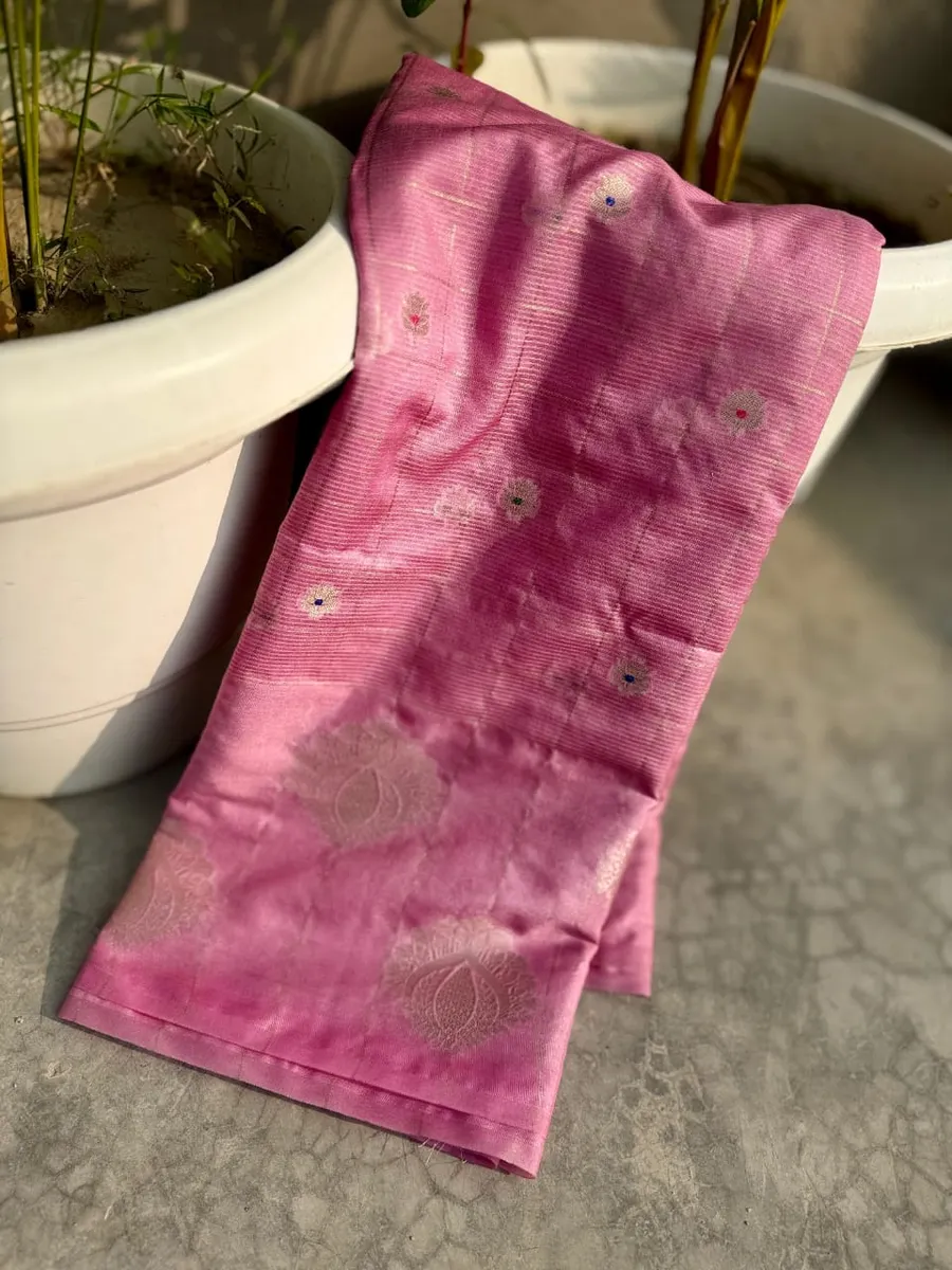 BANARASI WARM SILK DYED SAREE